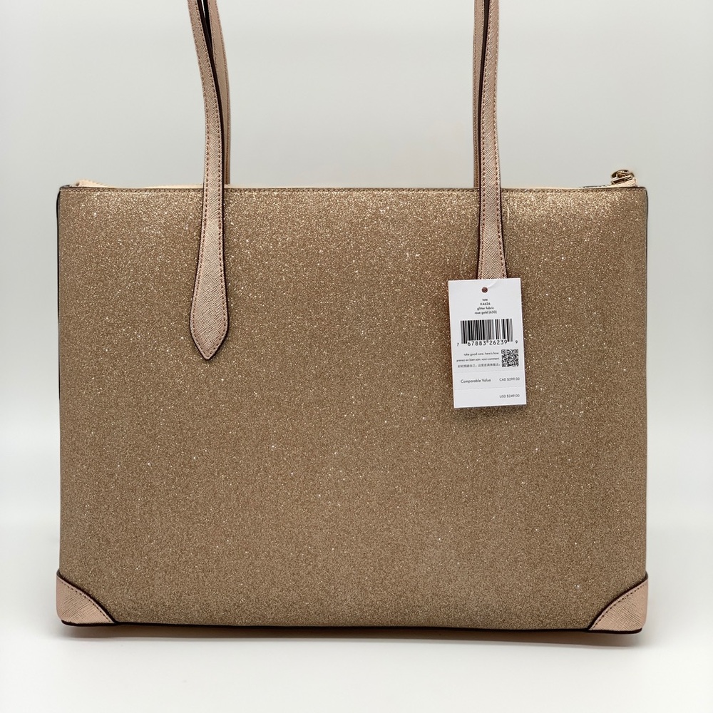 Kate Spade Shimmy Glitter Tote - Picture 6 of 12
